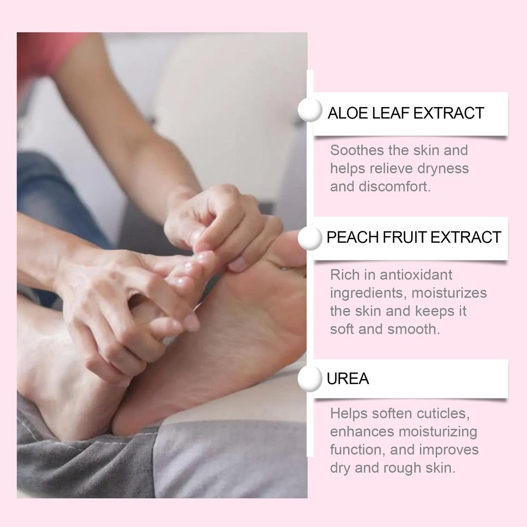 Средство для потрескавшихся пяток, средство для пяток от трещин на ногах, бальзам для ног, крем для ухода за ногами, помогает поддерживать здоровье кожи ног, 40 г