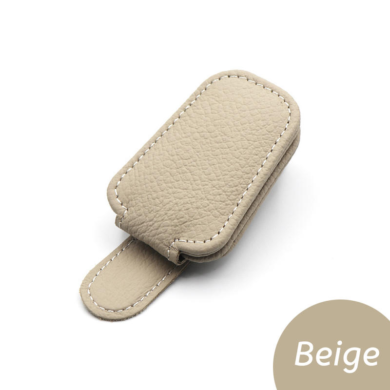 Универсальный автомобильный держатель для солнцезащитных очков, автомобильный магнитный кожаный держатель для карточек, автомобильный солнцезащитный козырек, коробка для очков, украшения, аксессуары