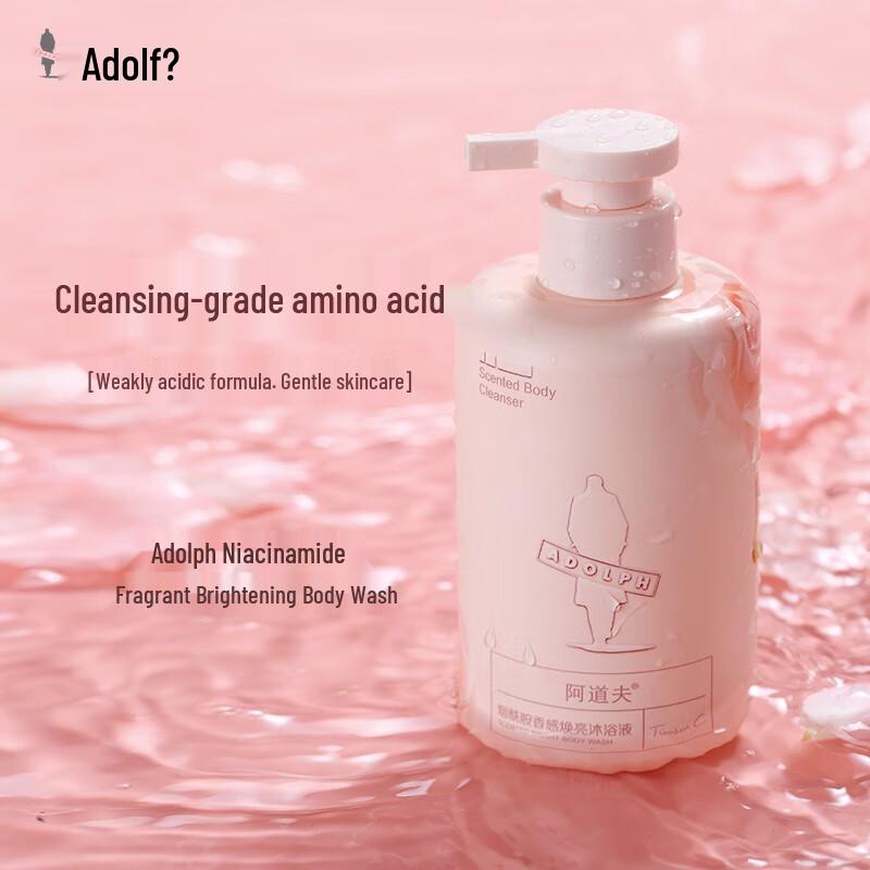 Adolph Niacinamide Brightening Fragrant Shower Gel