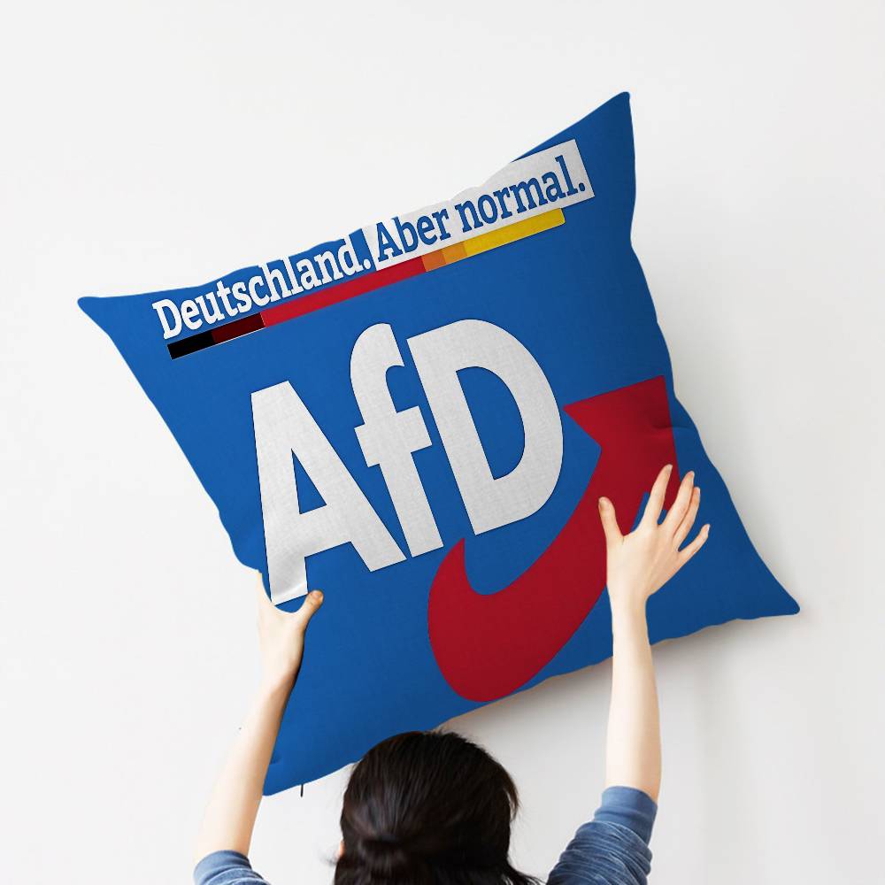 AFD Альтернативный Флаг Германии Подушка Аниме Подушка Подушка для изголовья дивана Чехол для подушки Чехол для подушки 45x45 см Мода