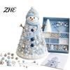 DIY Craft Supplies for Adults Beaded Tree Kit Adults, Christmas Bead Kit, Handmade Holiday Decoration 3D Ornament Tabletop Mantel Festive Ornaments