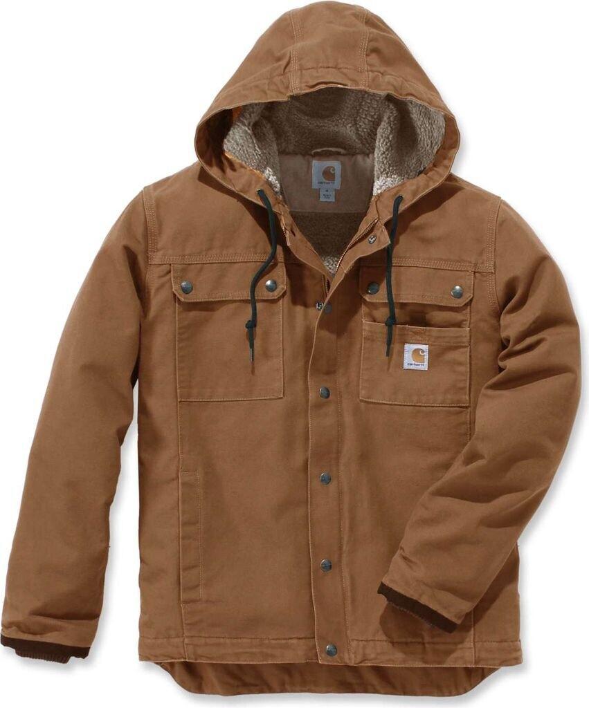 Demi-season Jacket Carhartt Washed Duck Bertlett Jacket Carhartt Brown