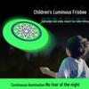 Мягкая светящаяся фрисби для детей: Безопасная игрушка-бумеранг для игр на открытом воздухе, подходящая для мальчиков и девочек.