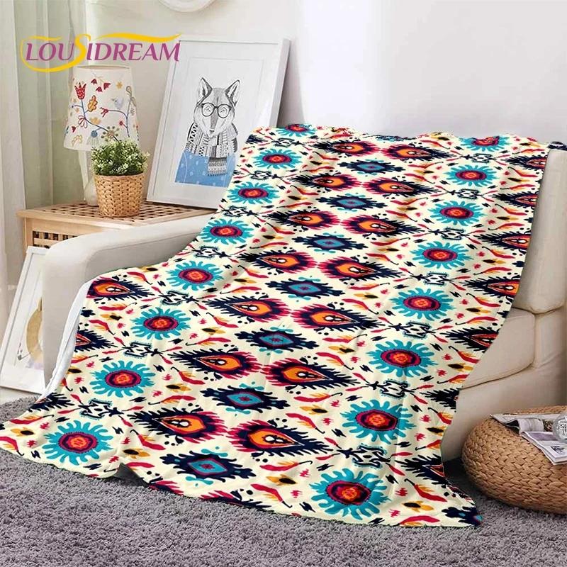 3D последние скандинавские турецкие богемские кельтские мягкие фланелевые одеяла, плед, удобное одеяло для пикника, кровати, дивана, дома, спальни