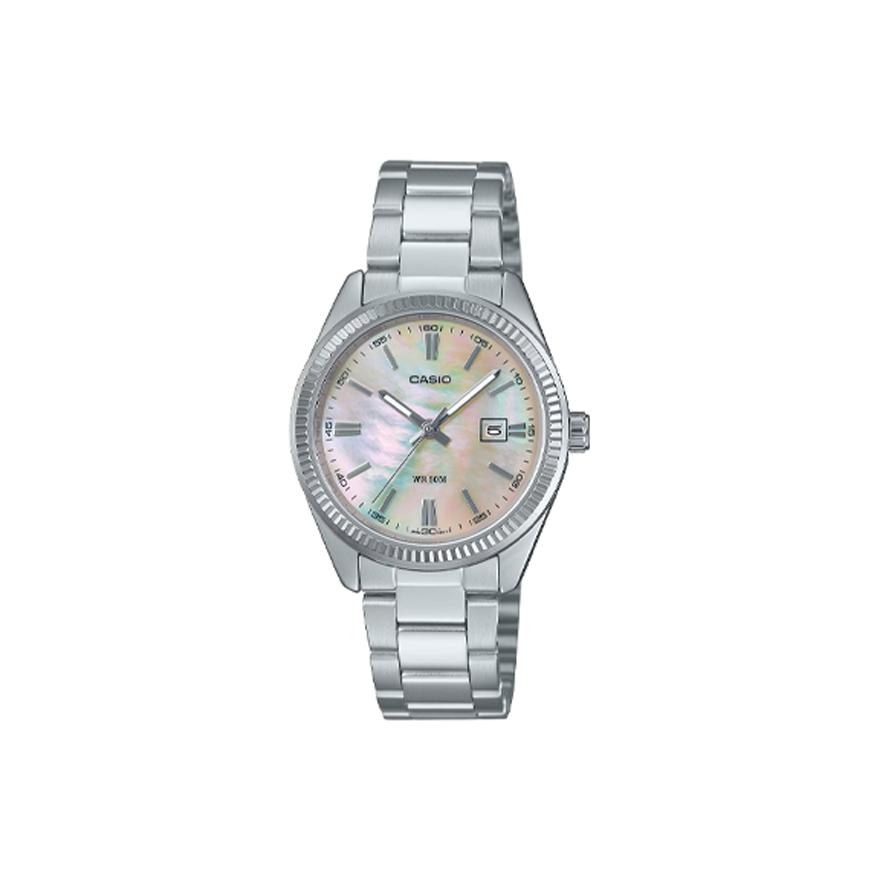 Casio Унисекс Стандартная Серия Цвет Перламутр Часы LTP-1302DS-4AV LTP-1302DS-4AV