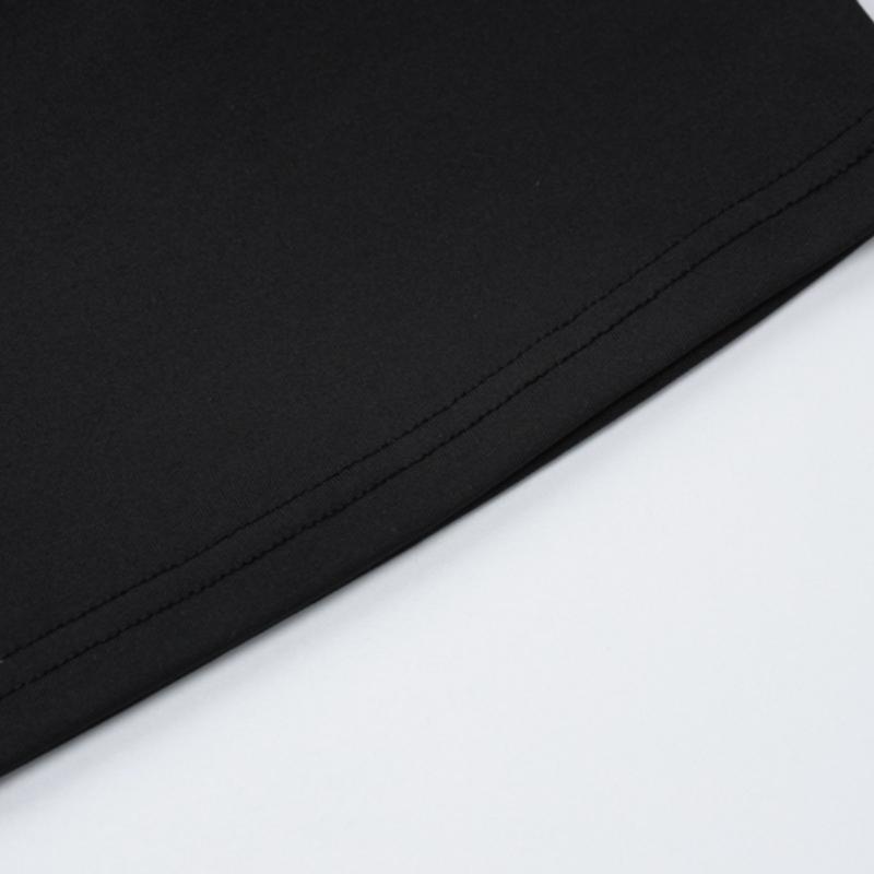 Летняя простая элегантная короткая сексуальная футболка с открытой спиной, женская модная однотонная уличная футболка с вырезом-лодочкой, женская повседневная облегающая черная футболка, женские топы 25554