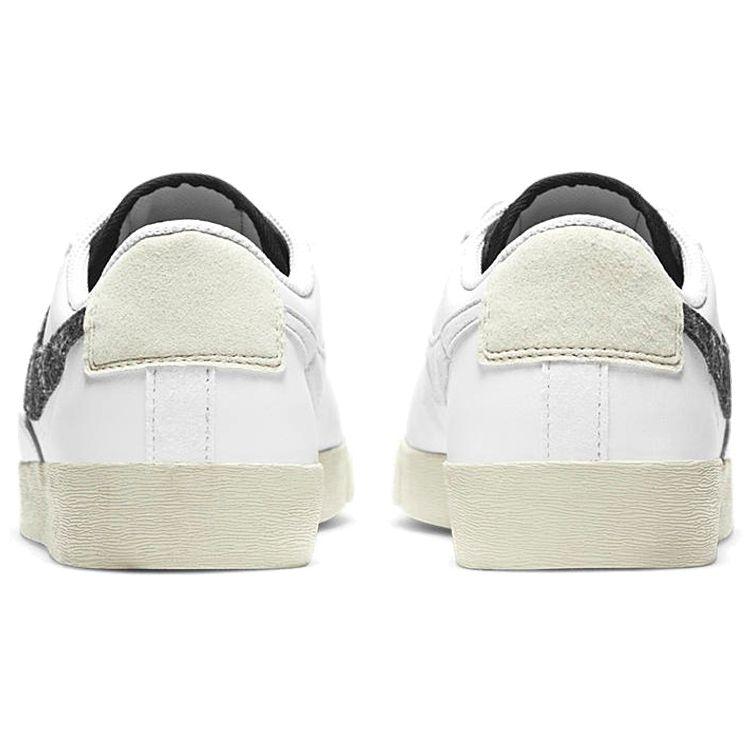 Nike Пакет Blazer Low SE из переработанной шерсти — белые черные женские кроссовки Light-Bone DA4934-100
