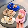 Girls Sandals Children Summer Baby Indoor Soft Bottom Toddler Non-slip Slippers Cartoon Boy Cave Shoes
