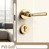 Shengbei Роскошный золотой замок для двери спальни
