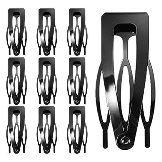 10Pcs Double Grip Hair Clips Women Metal Snap Hair Barrettes Retro Small Hair Pins Headdress Hair Accessories