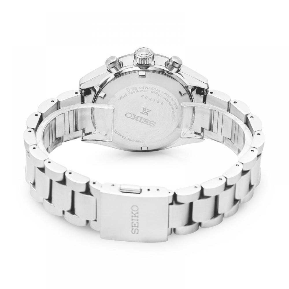 Seiko SSc817p1 Sbdl089 ProSpex Speed Timer Bifold Chrono Daytona Мужские металлические часы