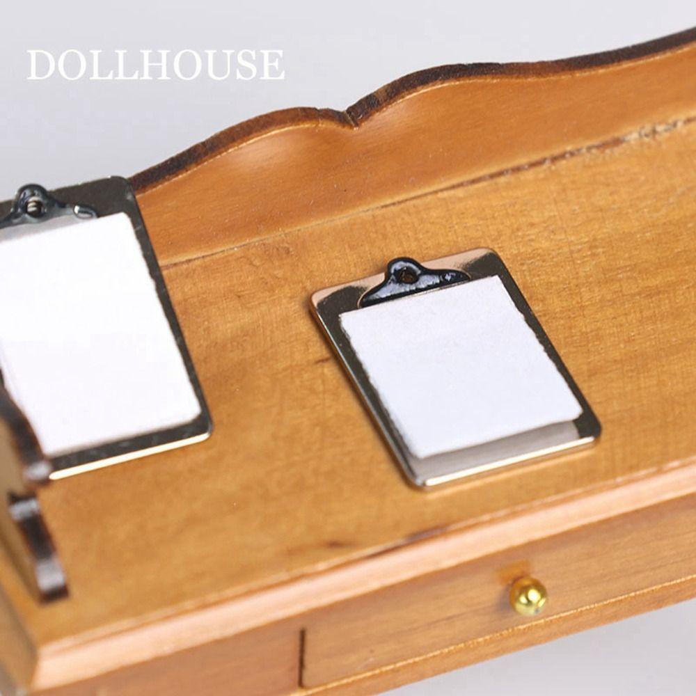 27*19mm Stationery Folder Cute Doll House Accessories  OB11 Doll/1/12 Dollhouse Decoration