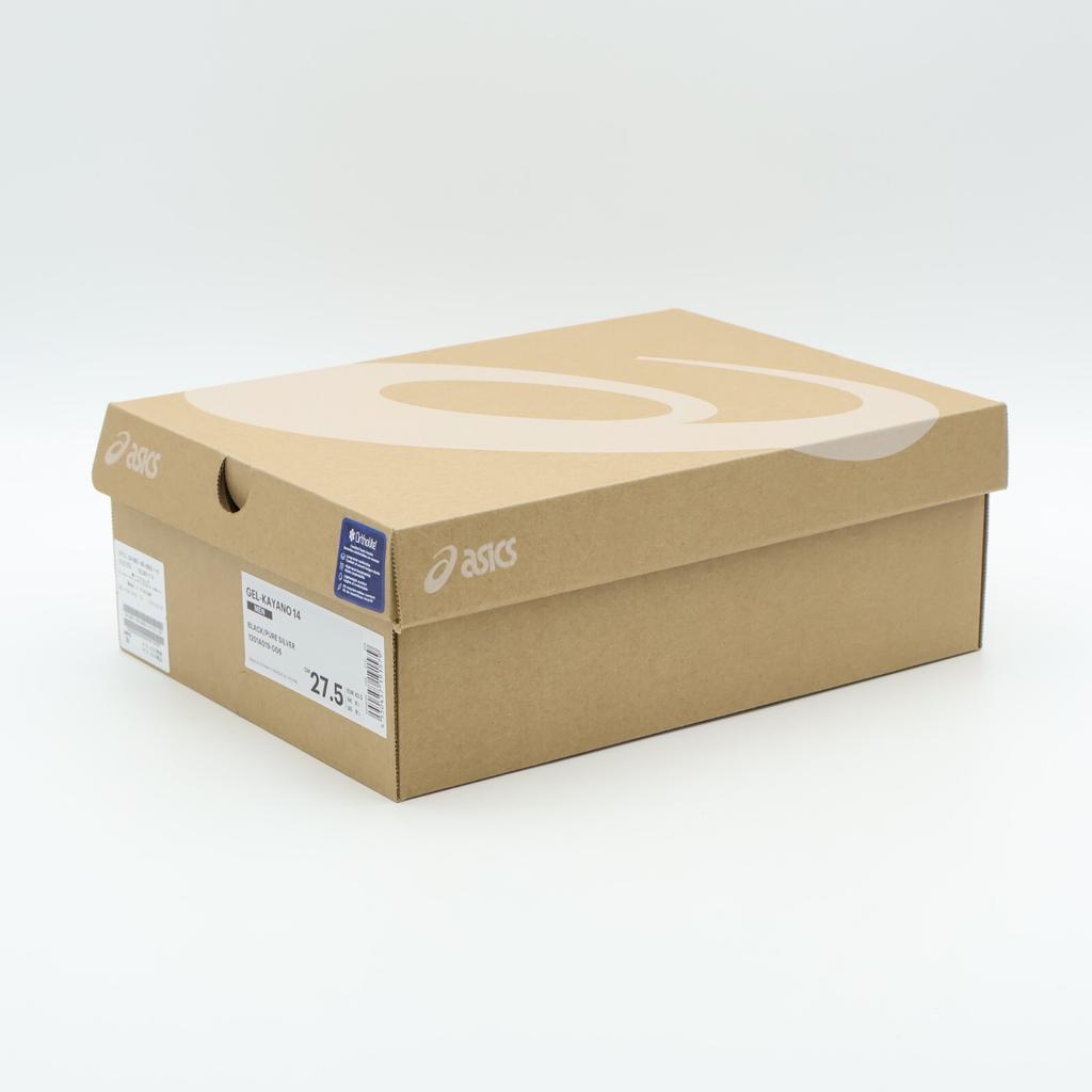 1201A019-006 Asics Gel-Kayano 14 Черный Чистое Серебро (Мужской)