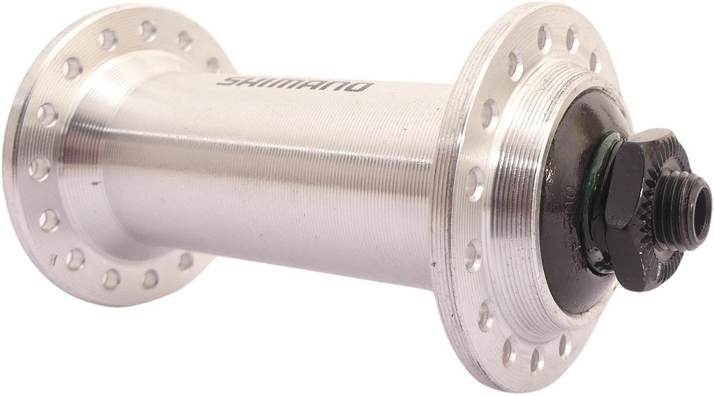 SHIMANO Передняя втулка серебристая 32 отверстия QR EHBTX500BAS HB-TX500