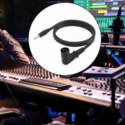Кабель 3,5 мм (папа) на XLR, аудиоконвертер, многоцелевой микрофонный шнур для KTV, пресс-конференций