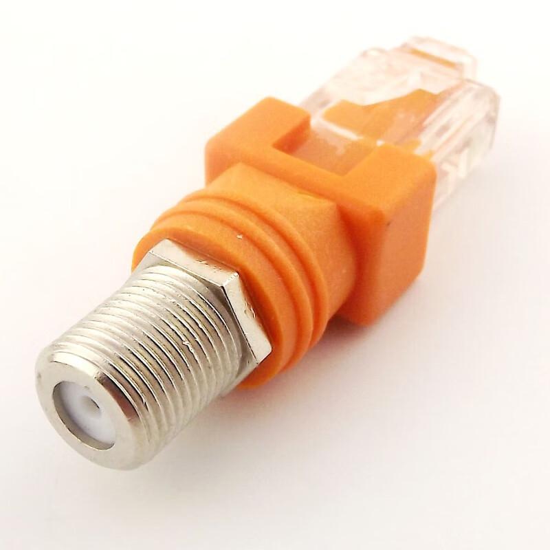 Адаптер CommKing RJ45 на коаксиальный кабель F-типа