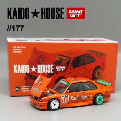 Kaido House + MINIGT BMW M3 KaidoHaus V1 KHMG литой автомобиль Модель 177