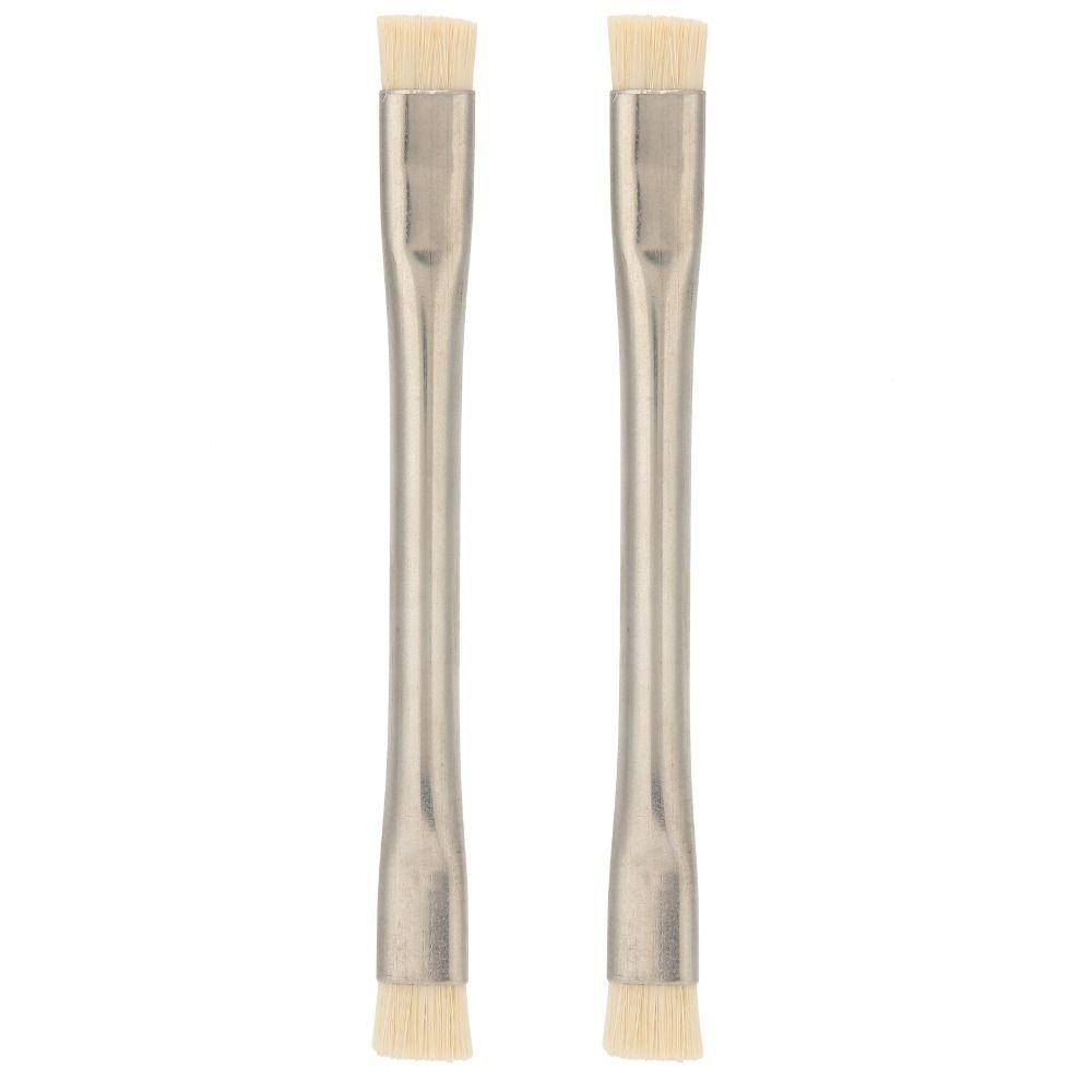 2Pcs Short Bristle ESD Safe Motherboard Cleaning Brush Metal PCB Board Cleaner Phone Accessories