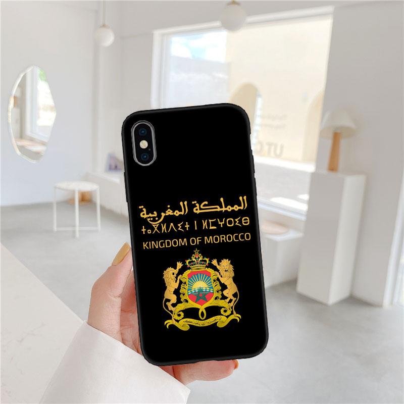 Morocco Flag Phone Case for Samsung Galaxy A01 A02 A02S A03 Core A03S A05 A05S A06 A10 A10S A16 A20 A20S A35 S10 Lite S10+ S10e