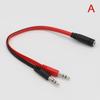 3.5Mm Aux 1 Male To 2 Female Spliter Wire 3.5 Jack Audio Splitter Cable Headphone Earphone Speaker Stereo Aux Adapter Cord