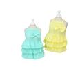 New Pet Clothes Spring and Summer Dog New Skirt Dog Clothing Teddy Small Dog Skirt Candy-colored Layered Skirt
