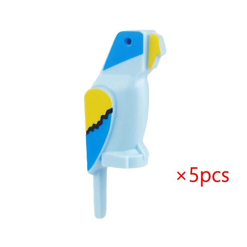 Animals Cute Bird Eagle Hawk Vulture Phoenix Chameleon Figures MOC Building Blocks Toys for Children Gifts DIY Toy Animal Part