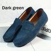 Mens Casual Suede Leather Moccasins Loafers Slip On Flats Driving Shoes Chaussures Hommes Männerschuhe