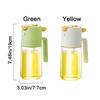 Glass Oil Dispenser 460ml Oil Storage Bottle Practical Oil Spray  Air Fryer