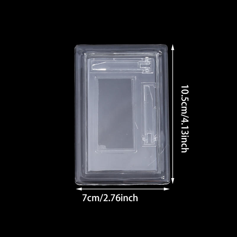 10-50PC Clear Magnet Photoes Holders Acrylic Refrigerator Magnetic Display Frames Office DIY Insert Photo Picture Storage Holder