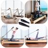 2PCS Pilates Double Loop Straps for Reformer Feet Elastic Cord Yoga Bed Exercise Accessory Resistance Band Pilates Equipment