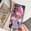 Чехол для телефона Genshin Impact Яэ Мико для Samsung Galaxy S24 Ultra S9 S10 S20 S21 S22 S23 Plus S24 FE S25 Ultra