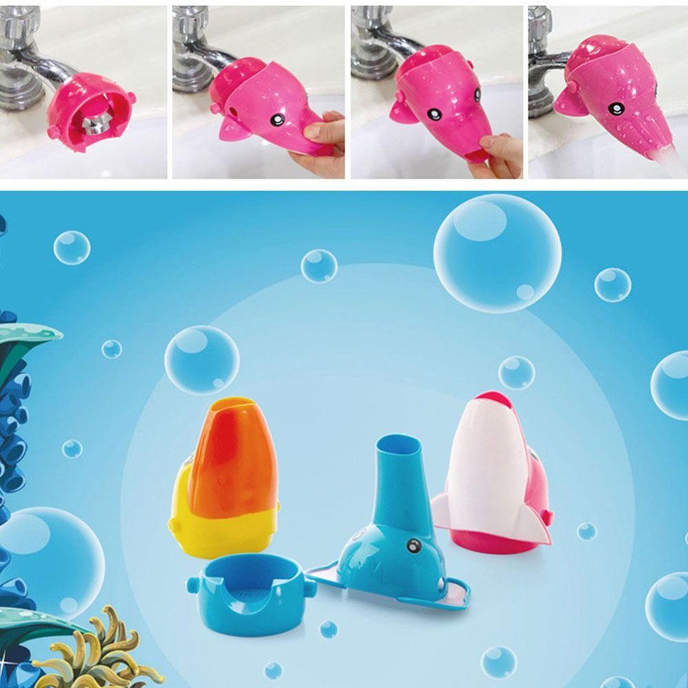 Soft Cartoon Faucet Extender Anti-splash Trough Faucet Accessories