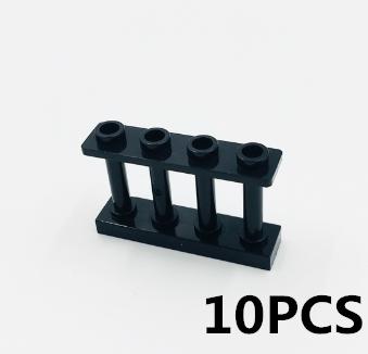 Военный MOC Здание часового Строительный блок Солдат Мешок с песком Забор Снаряд для пушки Колючая проволока Стойка для оружия Тренировочная площадка Сторожевая башня Игрушка K018