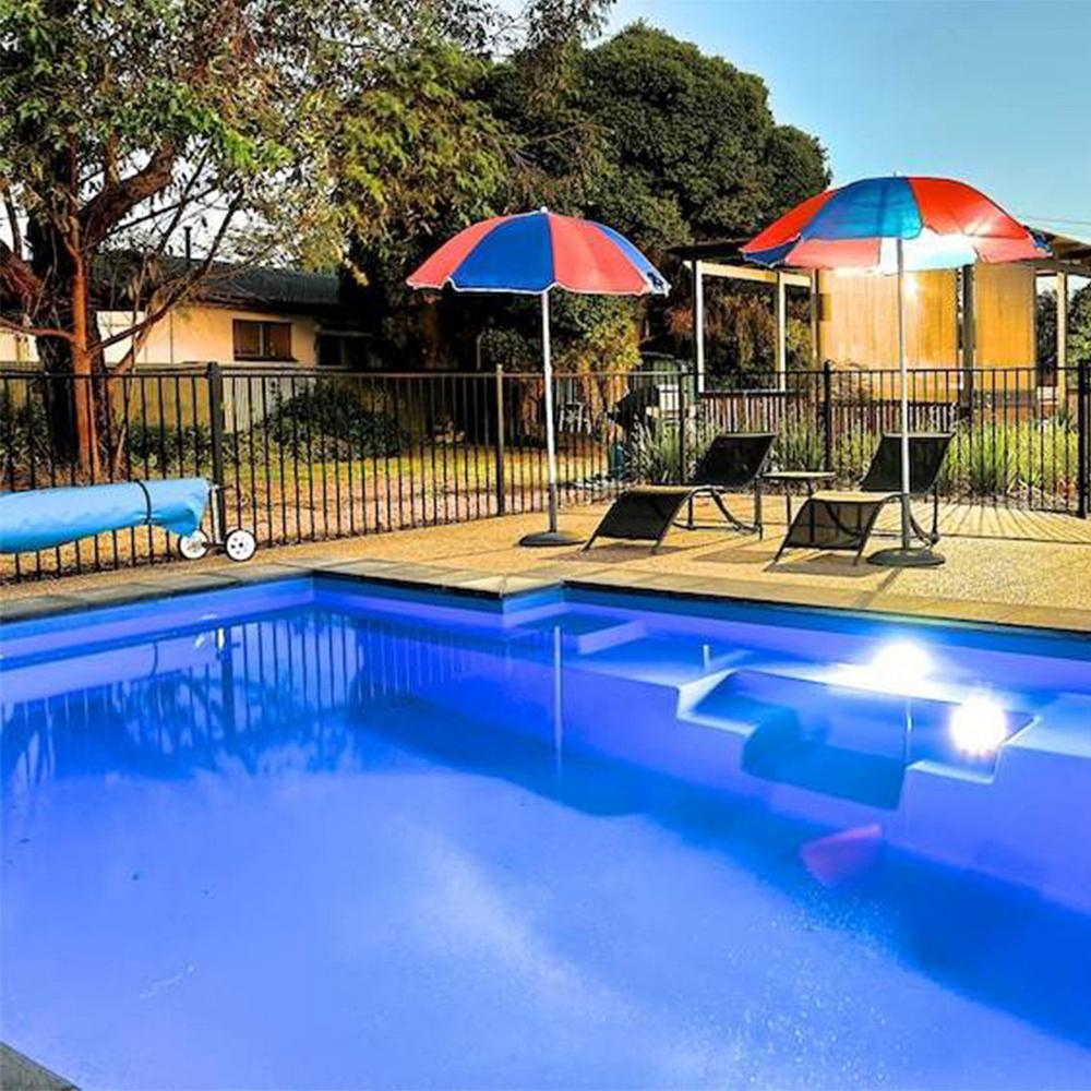 Swimming Pool Cover Reel Set Storage Spool Pool Solar Cover Roller Attachment Strap Clip Kit For Inground Swimming Pools