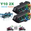 Kebidumei YP10 2X беспроводной Bluetooth5.3 мотоциклетный шлем гарнитура интерком водонепроницаемый 300 м Intercomunicador динамик наушники