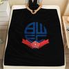 Bolton Wanderers F.C Flannel Blanket, High quality Comfortable for All Seasons, Home Decor, Warmth and Comfort