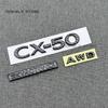 for Mazda CX-30 Car Modification Accessories Rear Marked Side Marking Decorative Car-Sticker Rear Trunk Fender Sticker g3