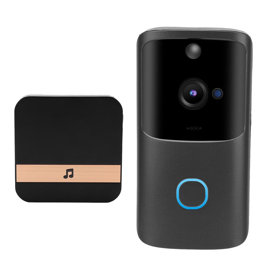 Беспроводной видеодомофон WIFI 100DB 2-сторонняя аудиосвязь обнаружение движения сигнализация ночное видение домофон