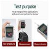 Digital Force Gauge Push Pull Meter 500N Portable Handheld with Unit Switching Backlit Screen Auto Shutdown Gray Green