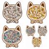 Animal Shape Dog Shaped Puzzle Thinking Training Children's Puzzle Puppies Wooden Puzzle  Kids Toy