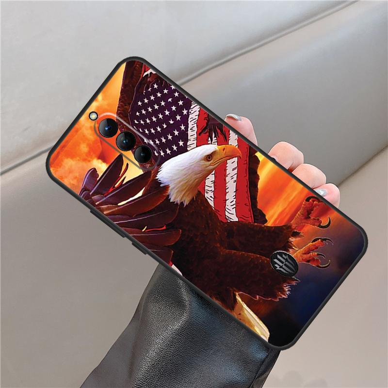Американский флаг США Орел Чехол Для ZTE Nubia Red Magic 10 Pro Plus 6 7 8 9 6S 7S 8S 9S Pro 5G 6R RedMagic 10 Air Чехол