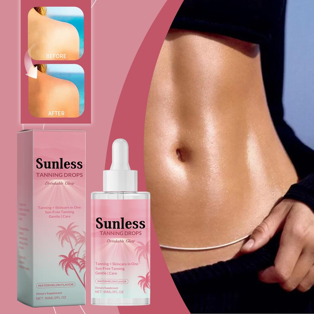 Natural Tanning Drops For A Natural Tan Without UV Rays 60ml