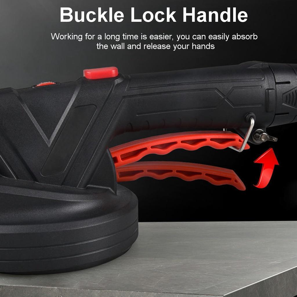 Регулируемая портативная электрическая машина для укладки плитки, 600 Вт, 100 кг, вибратор для плитки, присоска, автоматический электроинструмент для выравнивания пола