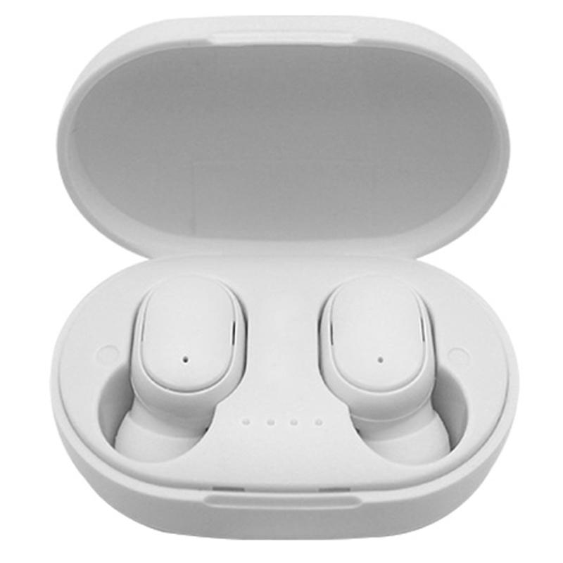 TWS Беспроводные Bluetooth наушники с шумоподавлением и зарядным устройством Спортивные игровые наушники для Redmi iphone Air гарнитура