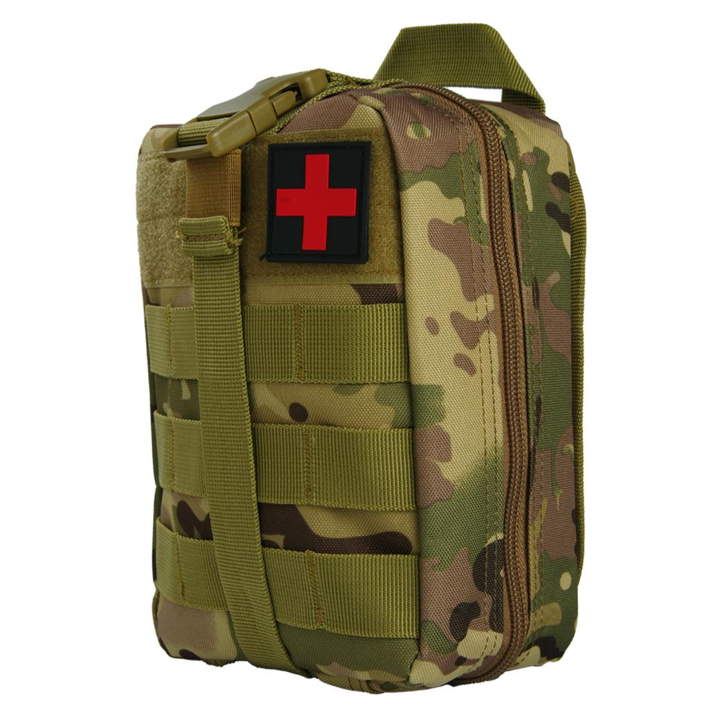 Сумка первой помощи для кемпинга, тактическая медицинская сумка, набор для выживания в чрезвычайных ситуациях, охотничья сумка для отдыха на природе, большой размер, нейлоновая сумка 800D