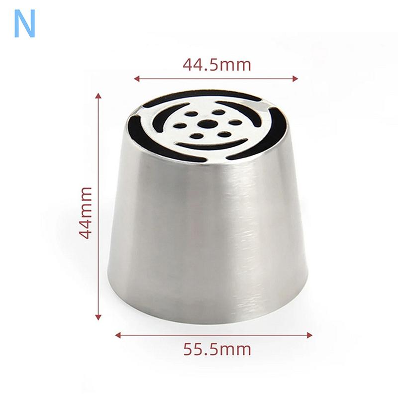 1 шт., насадки для глазури в виде тюльпана из нержавеющей стали, насадки для украшения кондитерских изделий, декоратор для кексов и тортов, роза