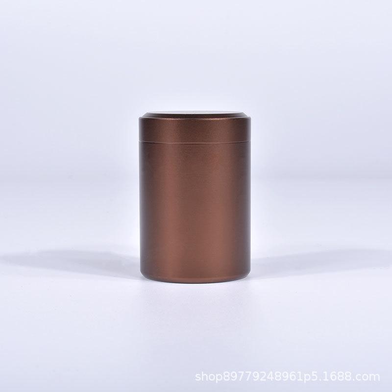 Mini Metal Box Stainless Steel Tea Can Small Travel Portable Container Jar Sugar Coffee Caddy Organizer