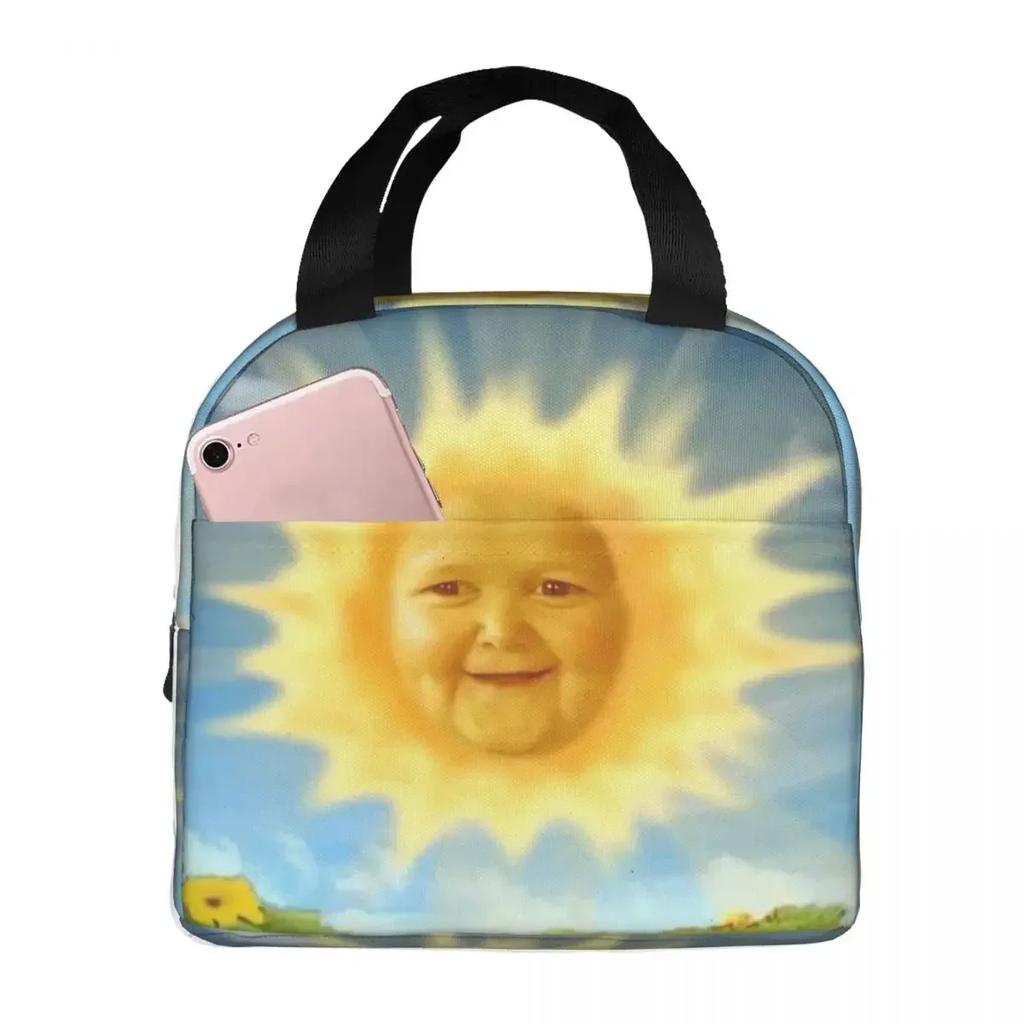 Funny Hasbulla Magomedov Hasbullah Smile Classic Insulated Lunch Bag for Women Kids Portable Food Boxes Thermal Lunch Box Tote