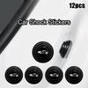 Door Anti-Collision Pad 12 PCS 2.8cm/1.10 Inch Accessories Black