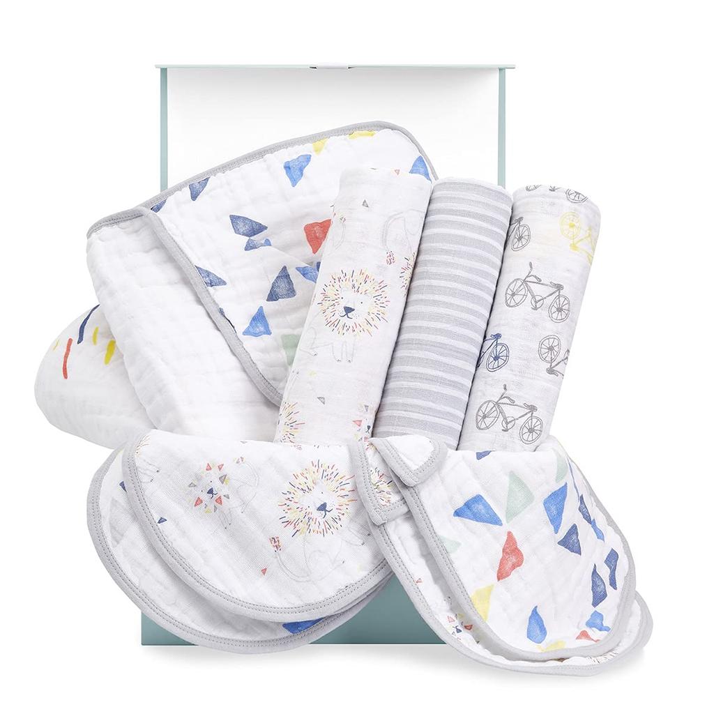Aden Anais Japanese Baby Gift Newborn Gift Set Leader of the Pack ANGC10003 + (Authentic Product)